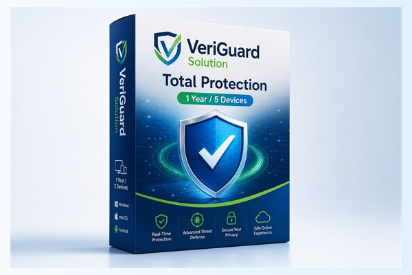 VeriGuard Total Protection antivirus box